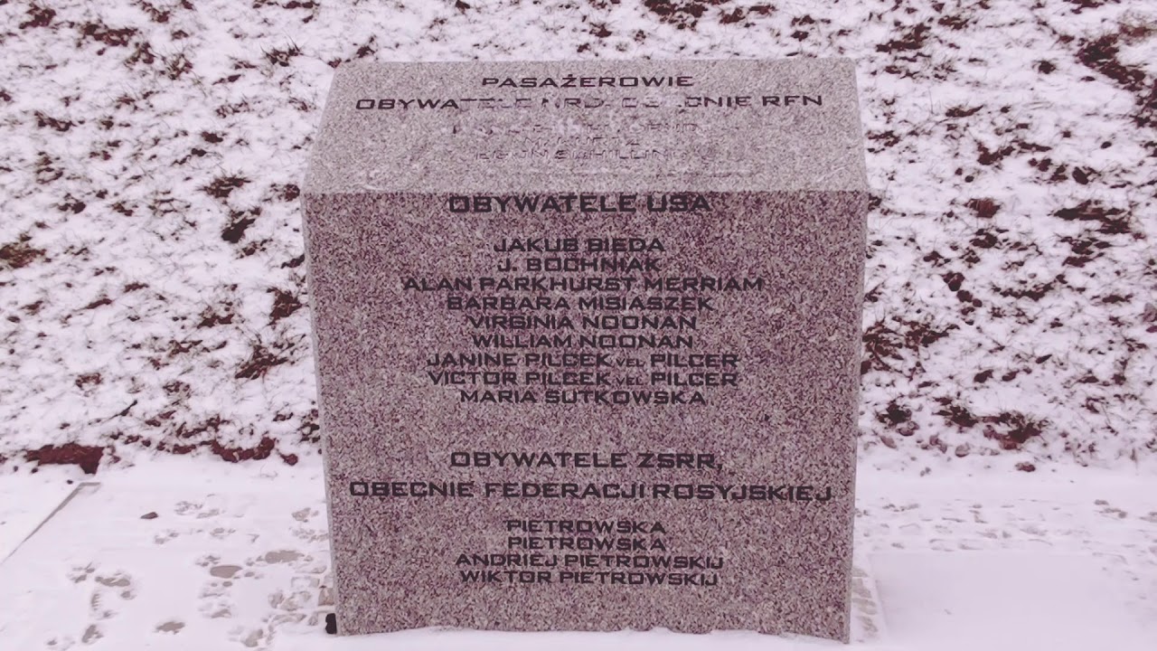 Miejsce Katastrofy Lotniczej, w kt&oacute;rej zginęła Anna Jantar  14.03.1980r.