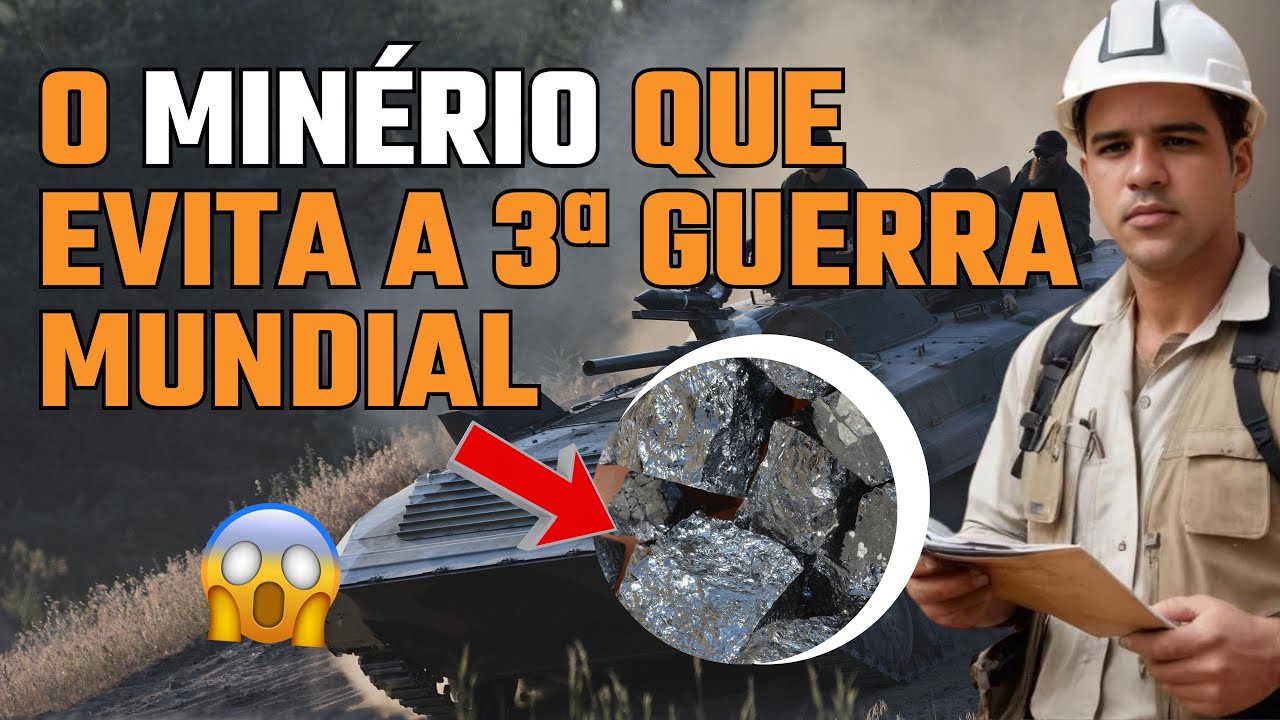 O Brasil tem o MINÉRIO que pode parar a China? 🤯🔥