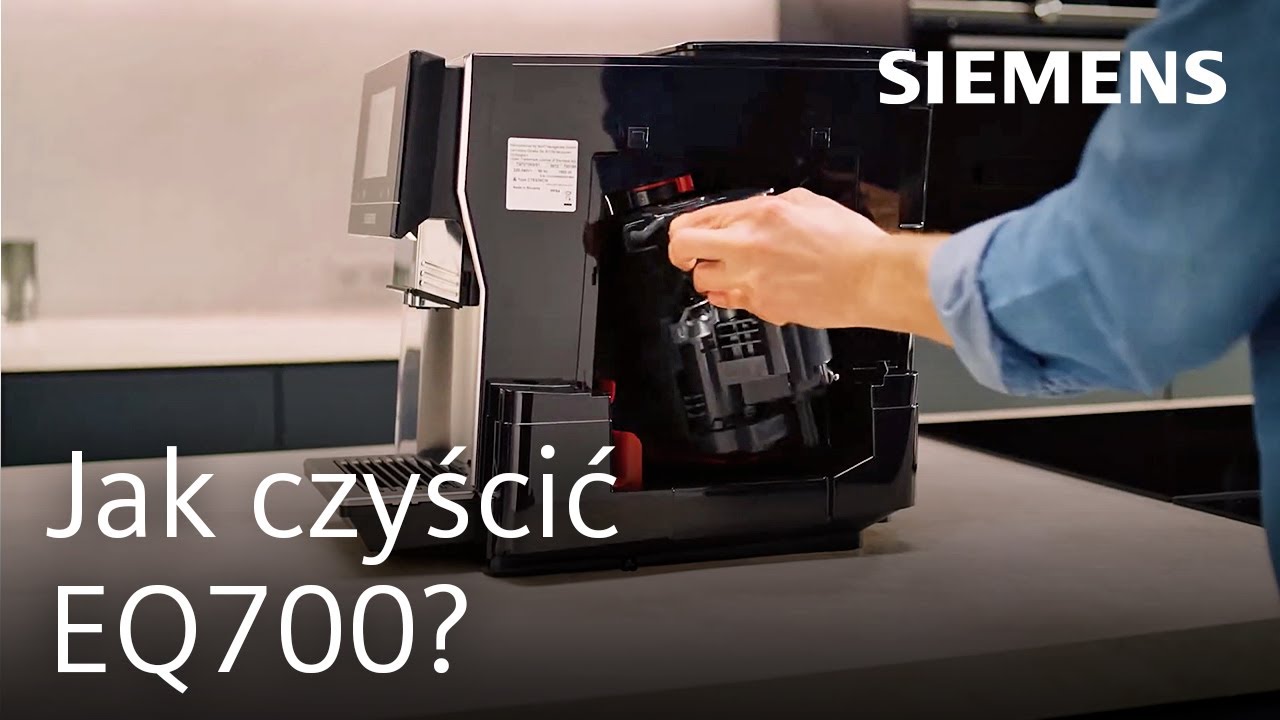 Jak wyczyścić jednostkę zaparzającą w ekspresie do kawy Siemens EQ700 | Siemens Home Polska