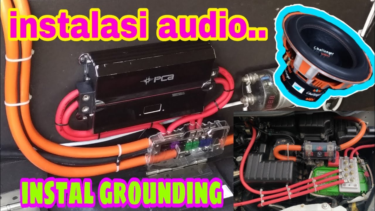 Instalasi Audio Mobil & instal grounding 3 big upgrade | mengoptimalkan kelistrikan