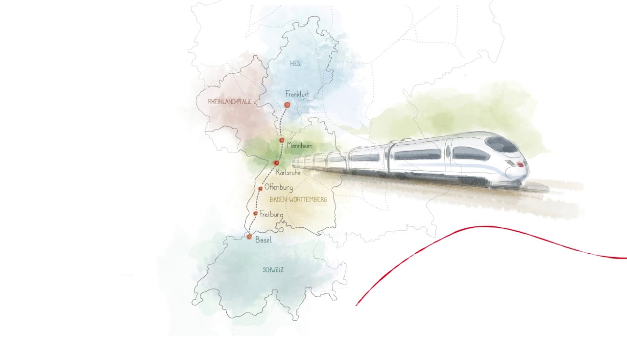 Bahnprojekt Mannheim-Karlsruhe: Schaltstelle im europ&auml;ischen Schienenverkehr.