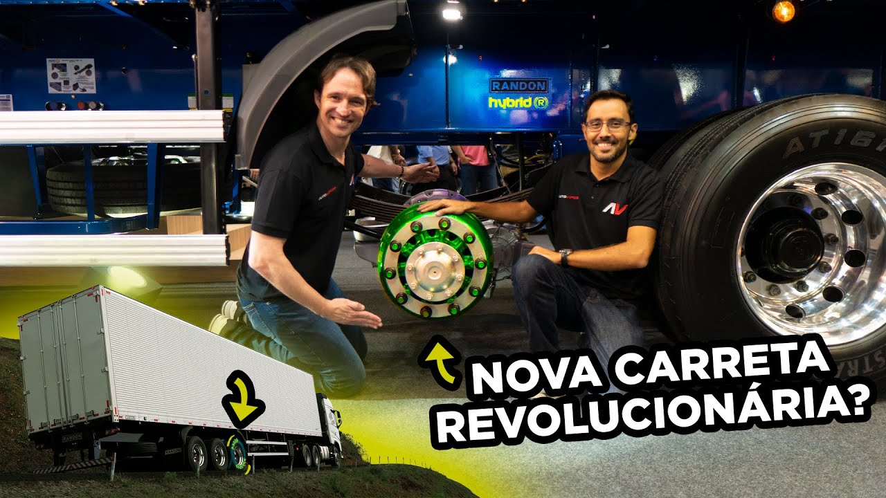 😮Nova Carreta Revolucionária: Randon revela o Primeiro Semirreboque com Tração Elétrica (Hybrid R)
