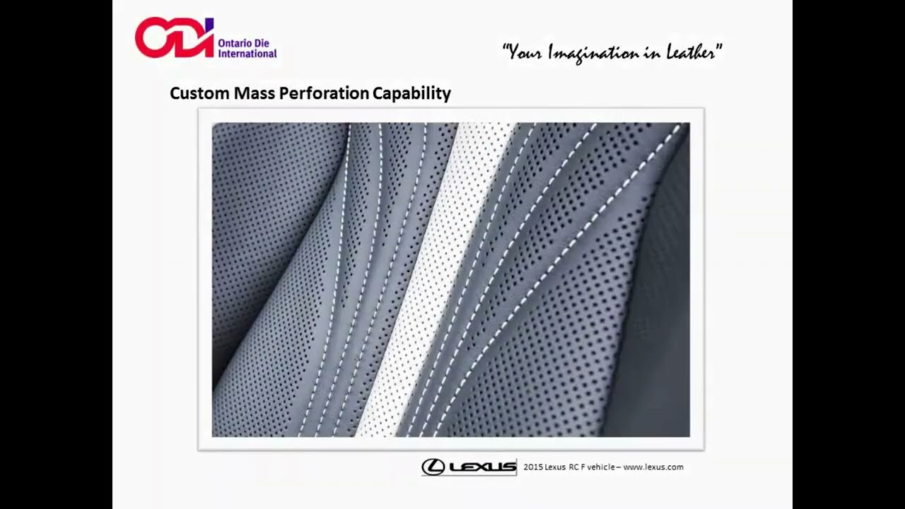 How Modular Perforation Enables Flexible Leather Design in Mass Production