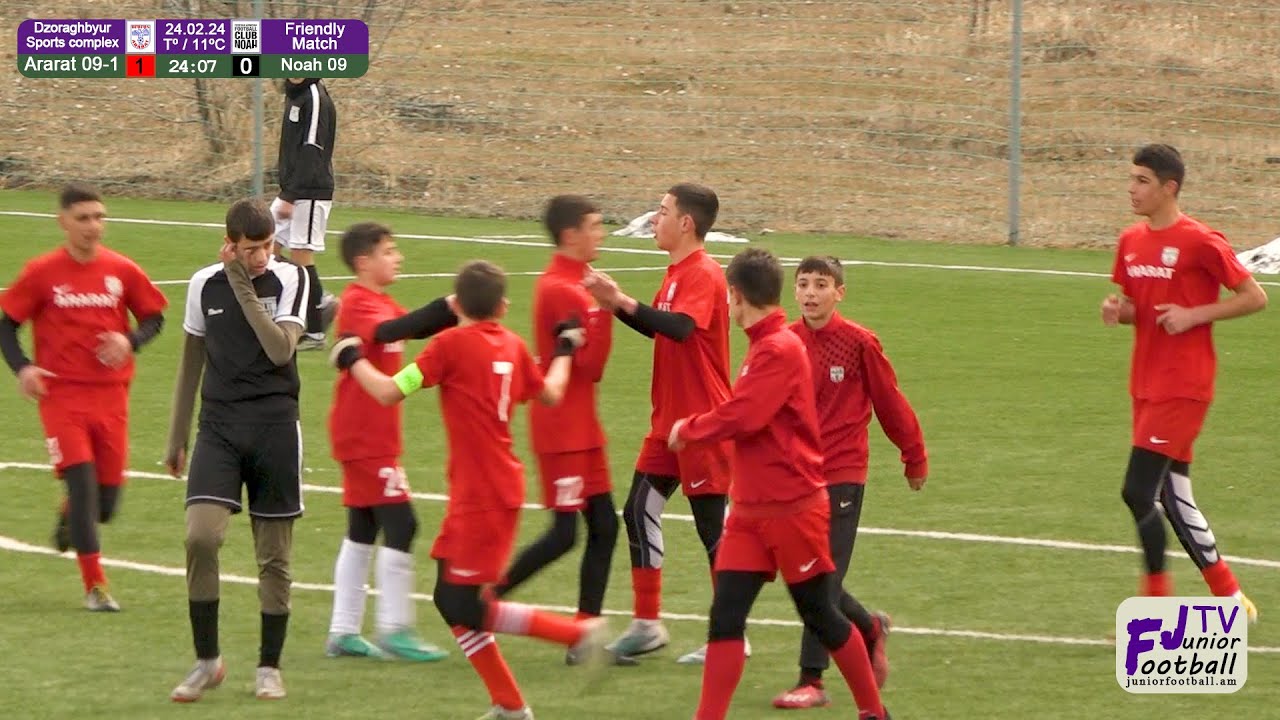 Ararat 09-1 (1-0) Noah 09 (24.02.24) Friendly Match