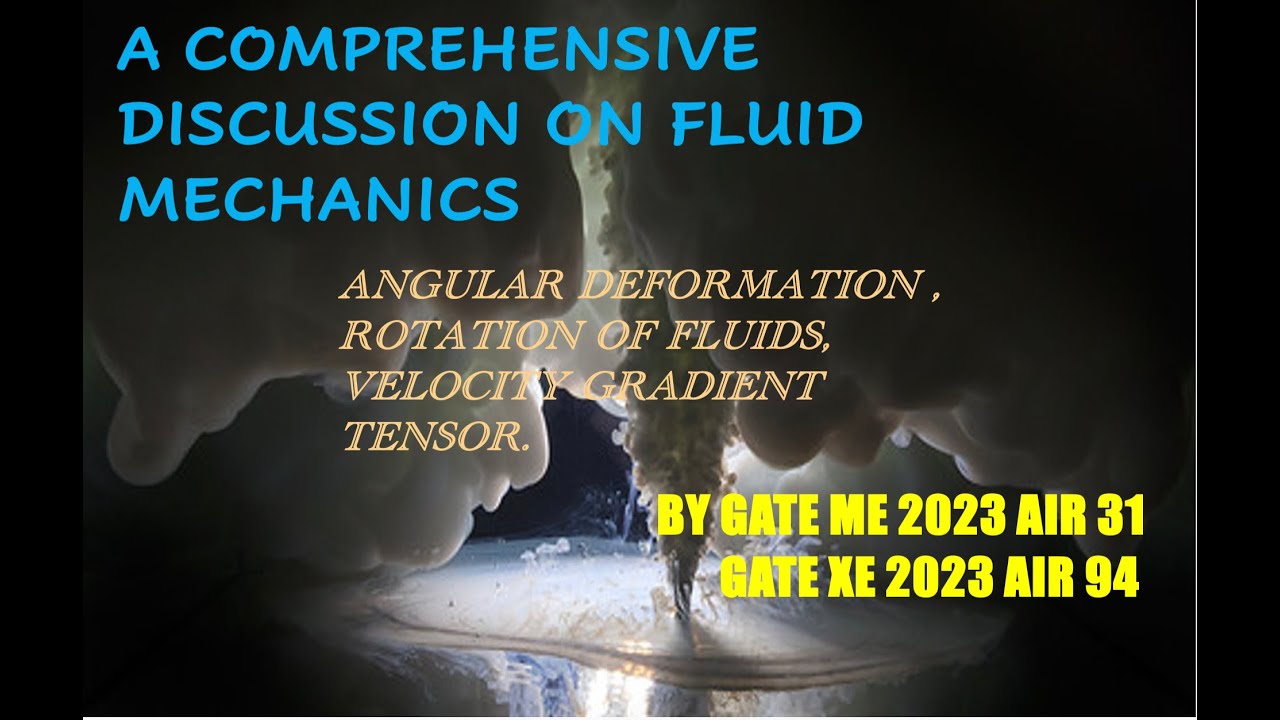 D10|Angular deformation, Rotation and velocity gradient tensor| By GATE AIR 31