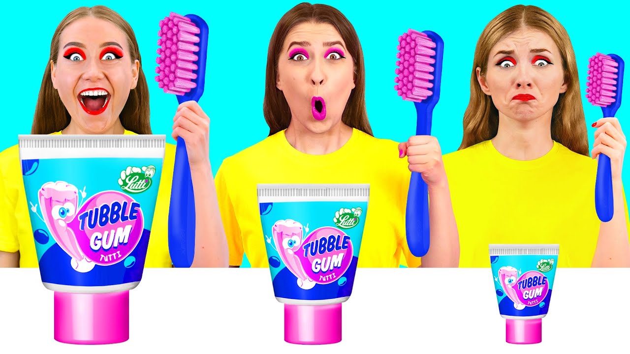 Большая, Средняя или Маленькая Тарелка Челлендж | Смешные Моменты от DoDo Challenge