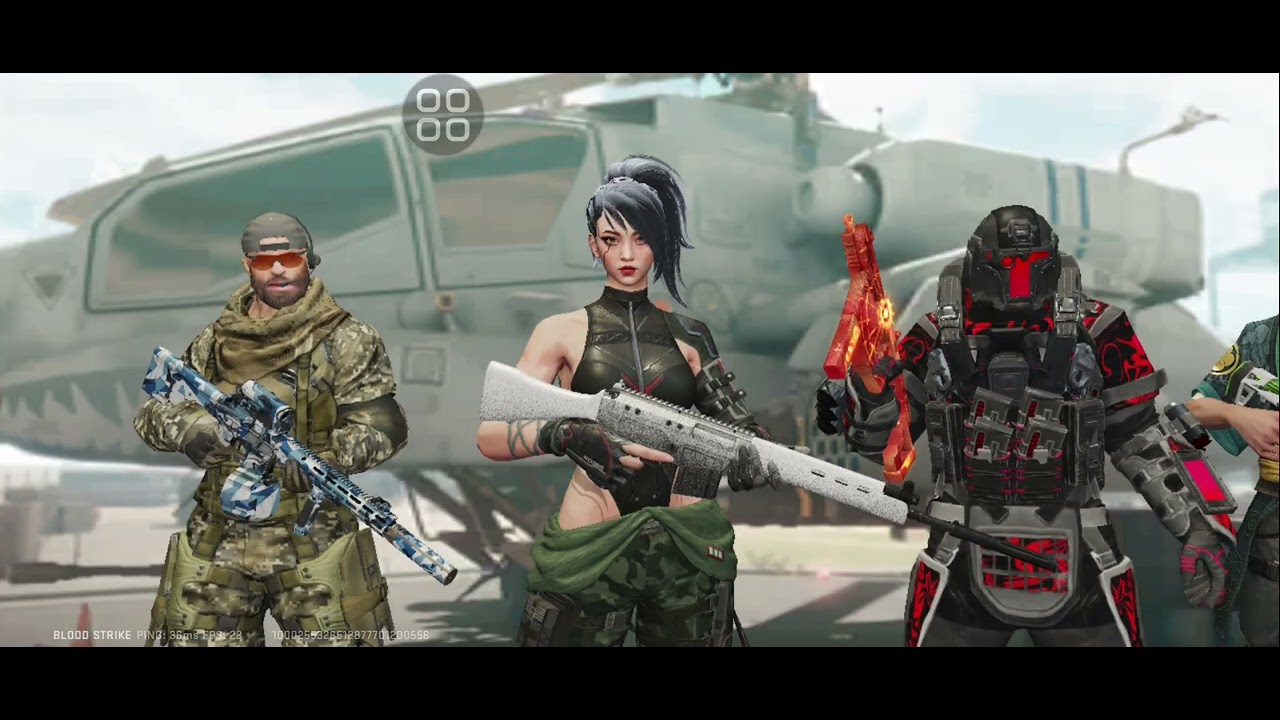Blood strike ,metendo bala neles