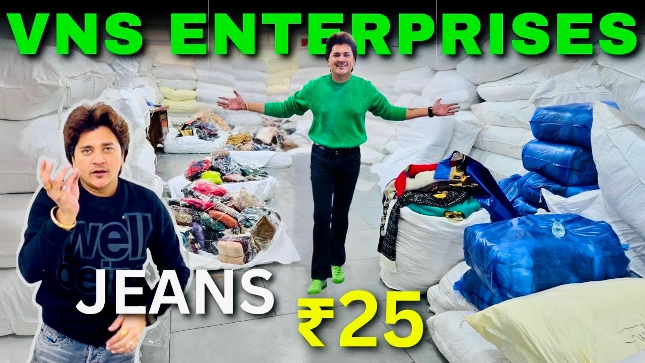 ₹25 Jeans💥 India’s No.1 Export Surplus Hub 🇮🇳 | VNS Warehouse | Summer Collection धमाका