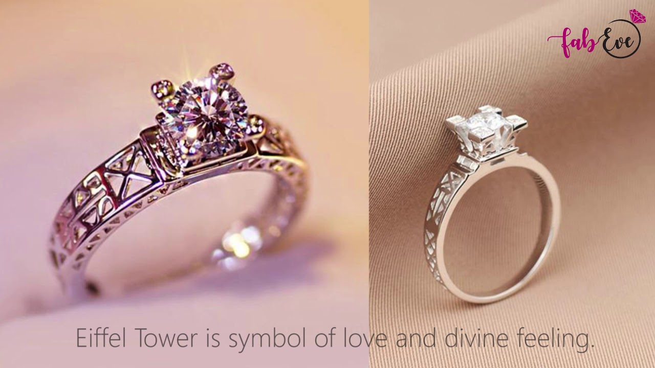 Paris Eiffel Tower Ring
