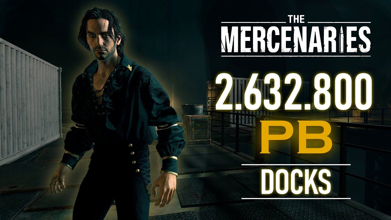 Resident Evil 4 Remake Mercenaries l 2,632,800 Luis (Docks) PB S++