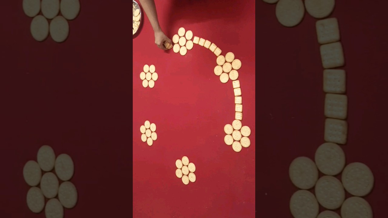 4th month baby pgotoshoot ideas with biscuits❤️&bull;#4th #month #baby #photoshoot #ideas #athomr #viral