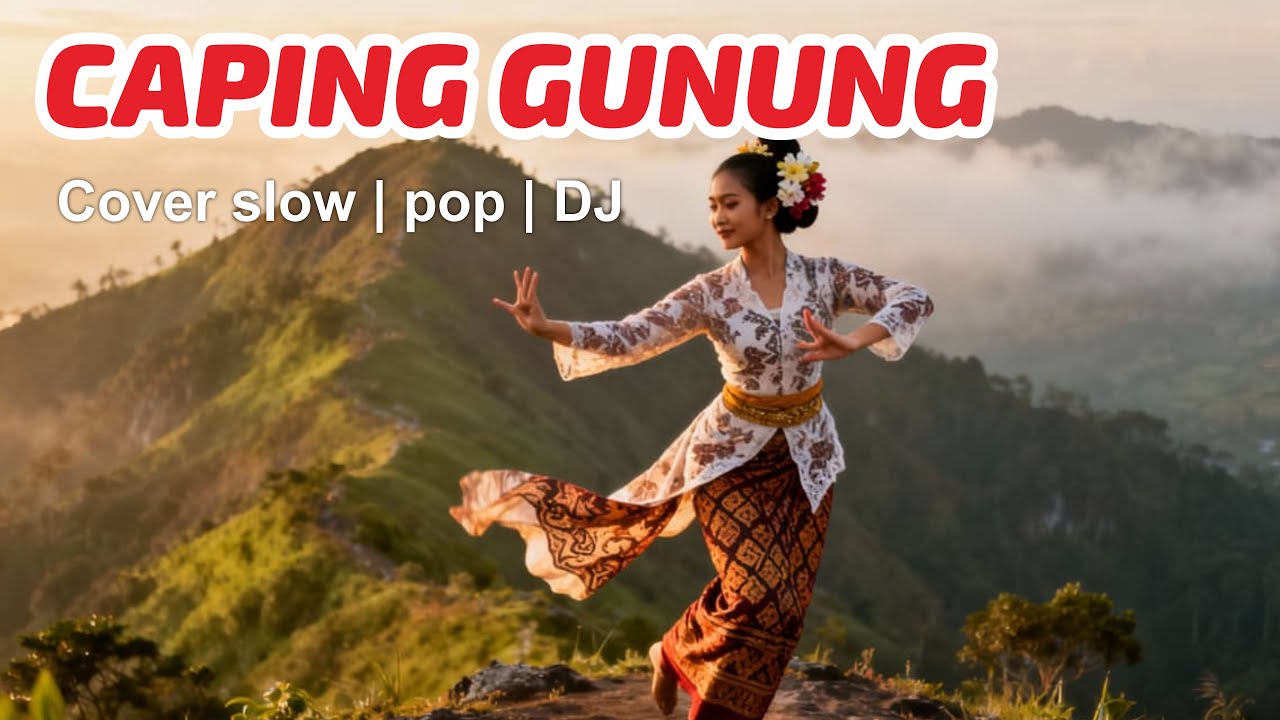 CAPING GUNUNG COVER SLOW | pop | DJ | Lirik