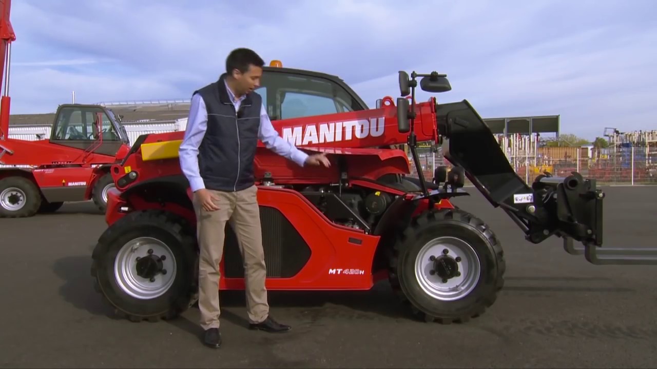 MANITOU NEW COMPACT TELEHANDLER MT 420 H