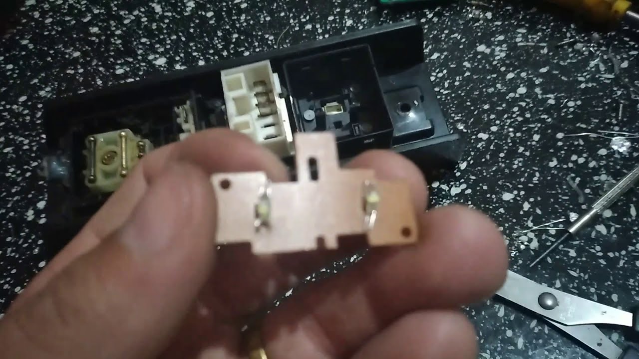 como trocar os LED dos botões do vidro elétrico do tempra