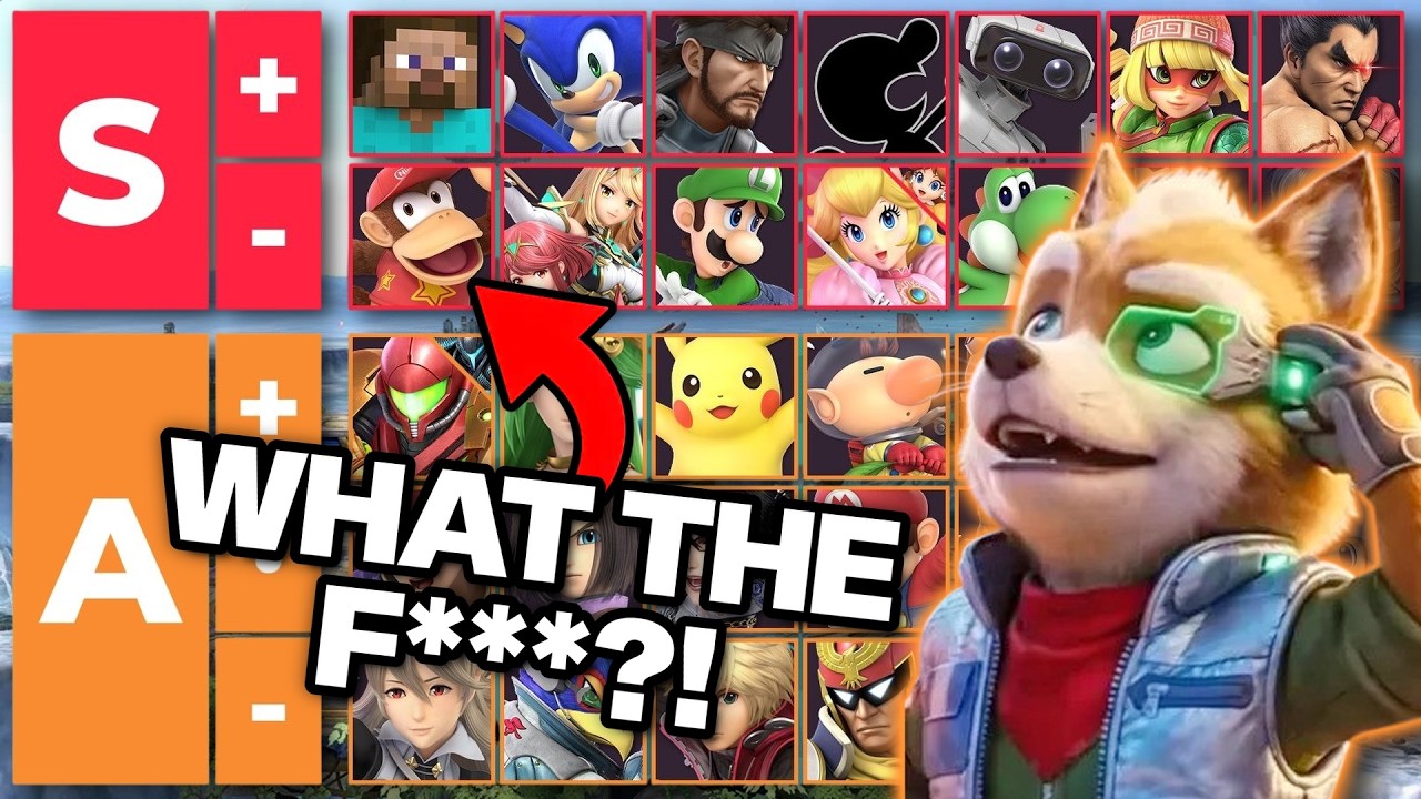 Light объясняет, что НЕ ТАК с новым тир-листом Smash Ultimate!