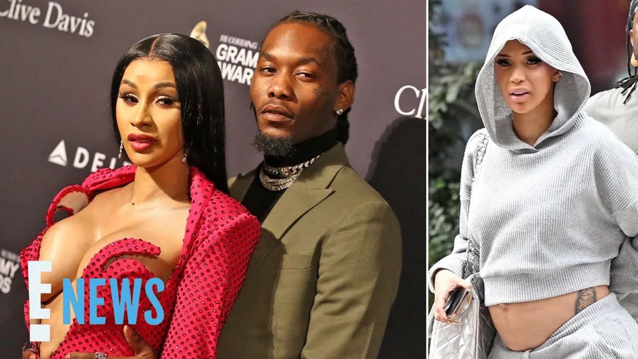 Cardi B SHOWS OFF Growing Baby Bump After Filing for Divorce from Husband Offset | E! News
