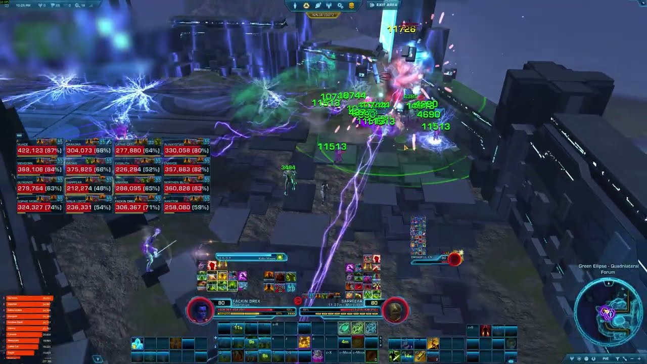 [SWTOR] Kill Archive - Dreadful Entity 16HM Heal