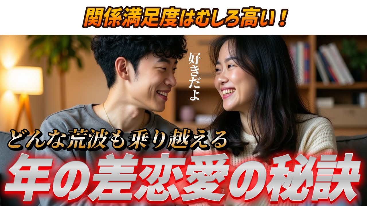 【お互いに乗り越える】年の差恋愛の秘訣
