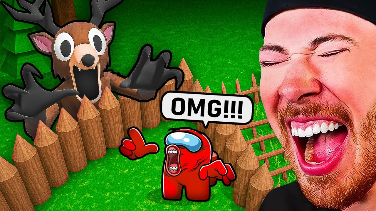 Mini Crewmates VS 99 NIGHTS IN THE FOREST ANIMATIONS! Funny Animation