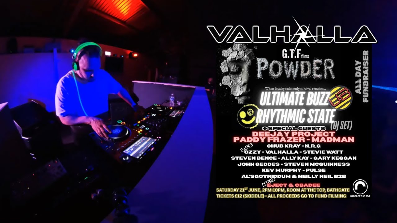 VALHALLA @ Room At The Top (Powder Film Fundraiser) 21.06.2025