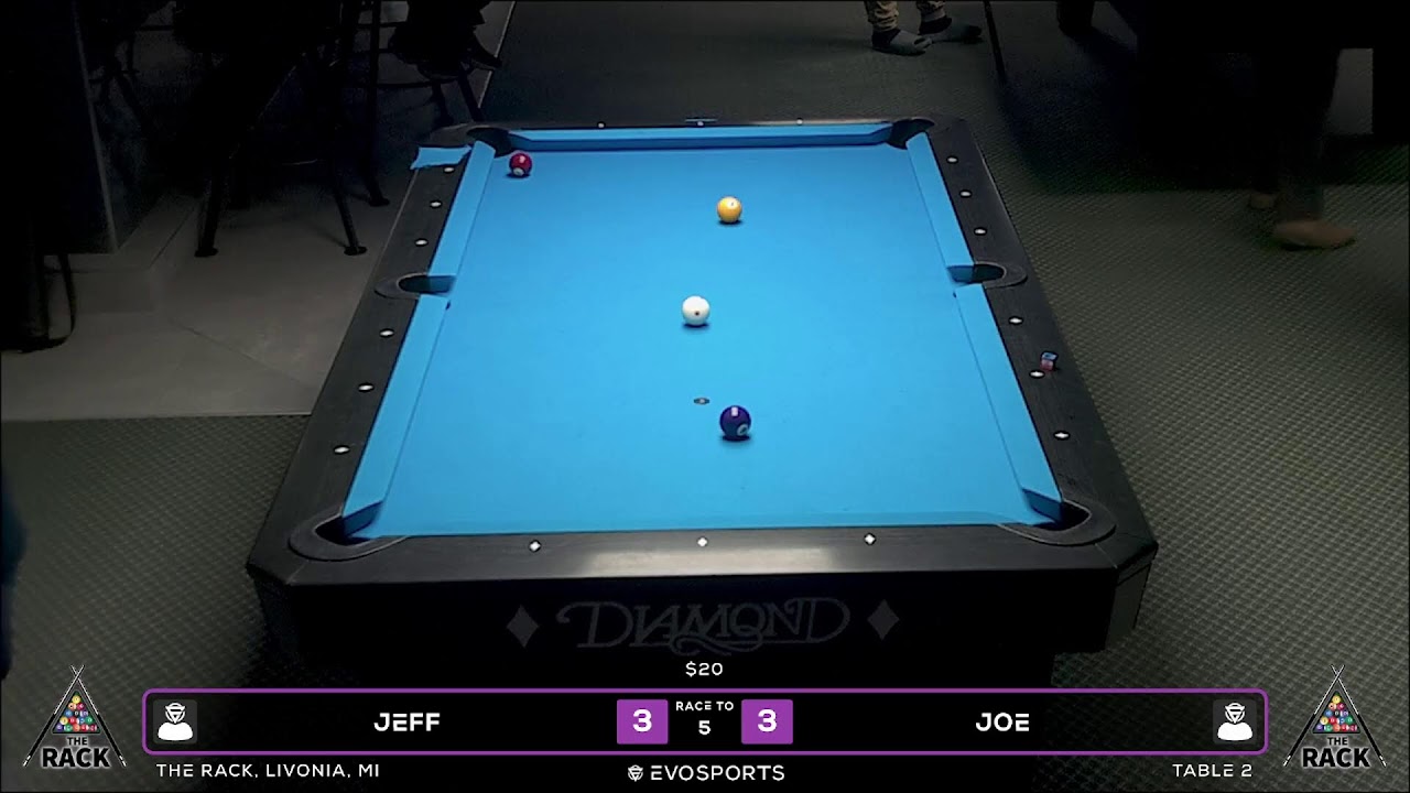 JEFF vs JOE - THE RACK - TABLE 2 | EvoSports