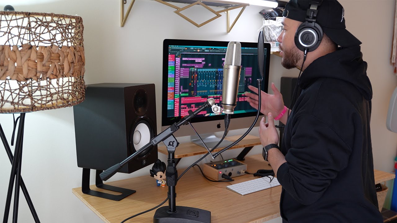 HOME STUDIO TOUR | Minimalistic Music Recording Edition