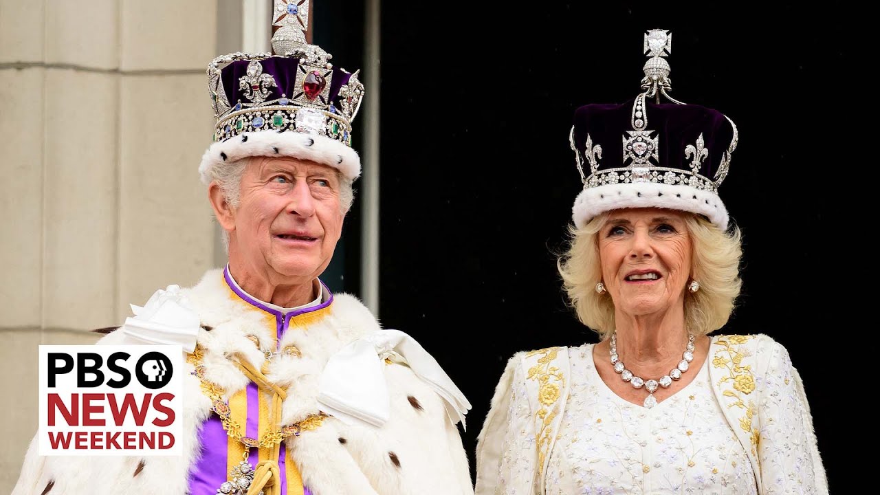 Pageantry and protests surround coronation of King Charles III
