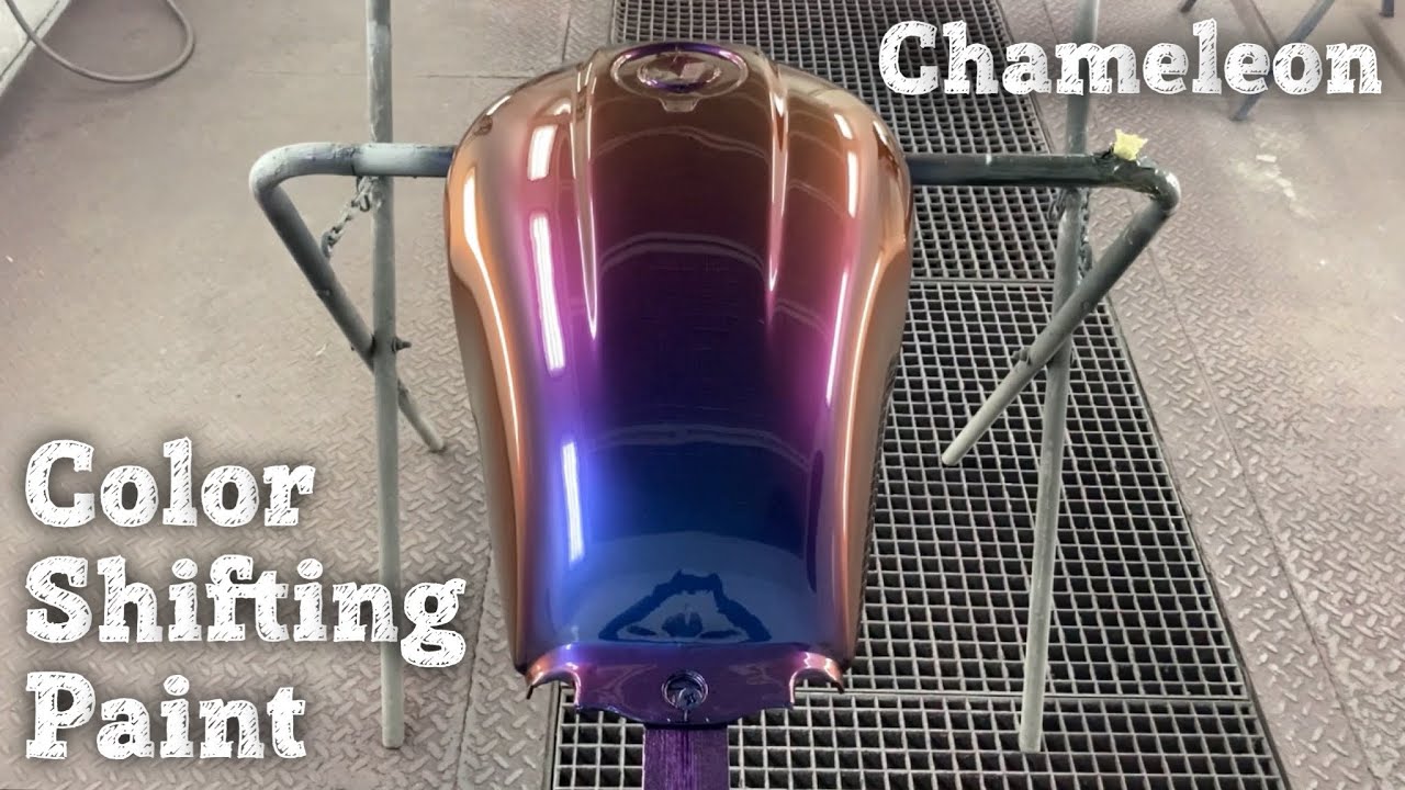 Spraying Color Shifting / Chameleon Paint / Flip Flop