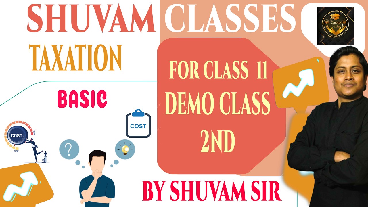 🔥 Class 11 Tax Demo 2: Impact of Law in Tax, What is Tax? | West Bengal Board | Shuvam Sir