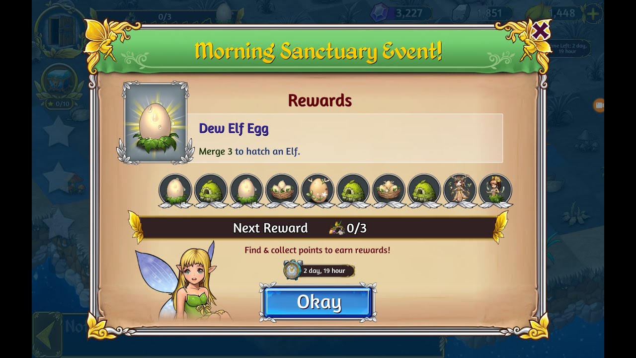 Dragons & Elfs Morning Sanctuary Cloud key guide and how to make those higher level items