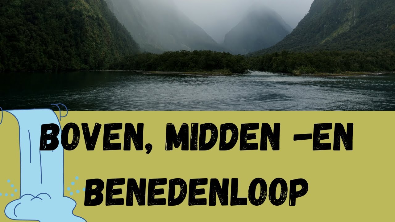 De Rivier (boven, midden -en benedenloop)