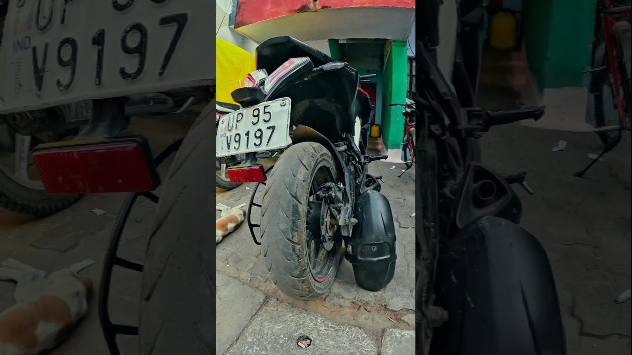 rs200 tyre hugger remove 😜 