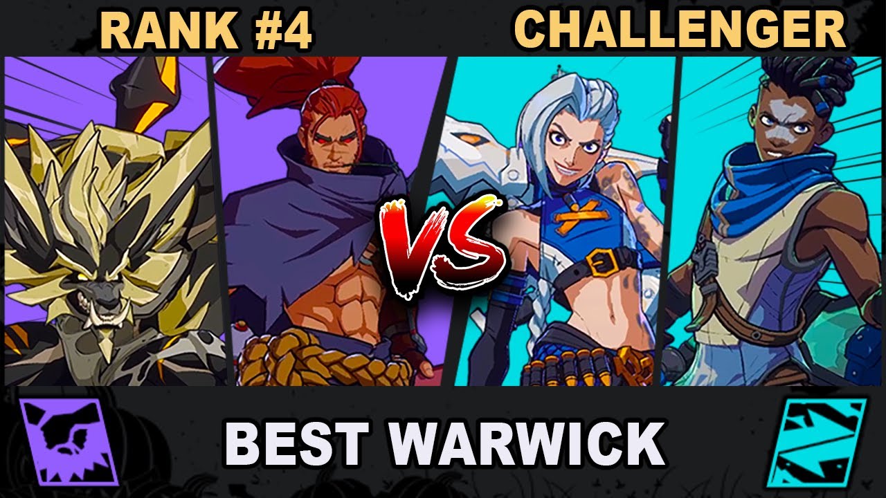 BEST WARWICK &ndash; [Rank #4] Yasuo Warwick VS Jinx Ekko [Challenger] | 2XKO