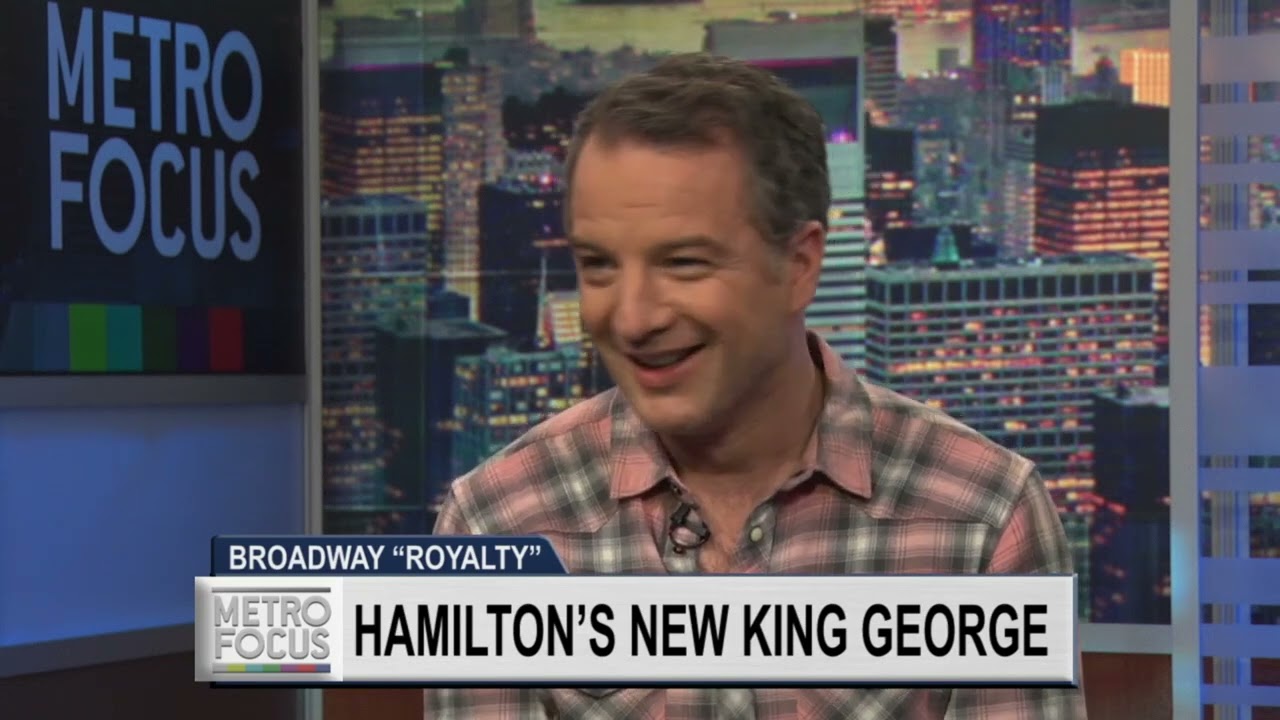 Hamilton's King George, Euan Morton interview 13 December 2017