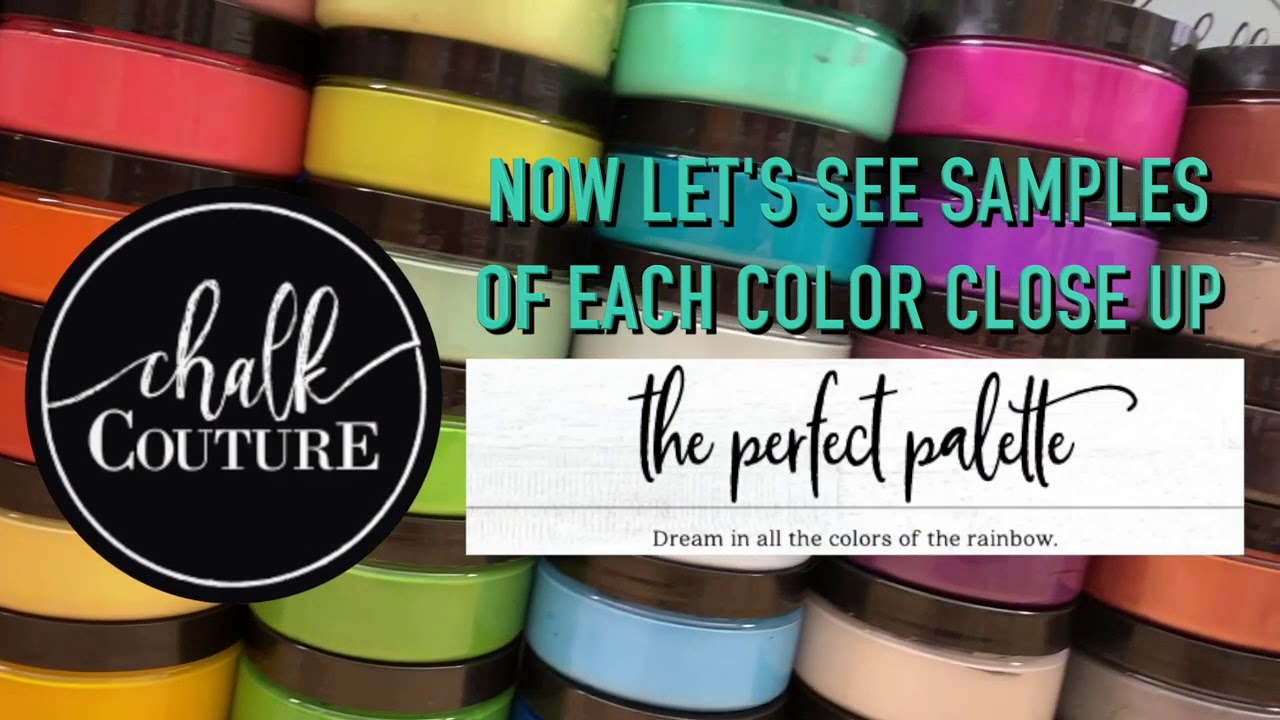 Chalk Couture Chalkology Paste Colors
