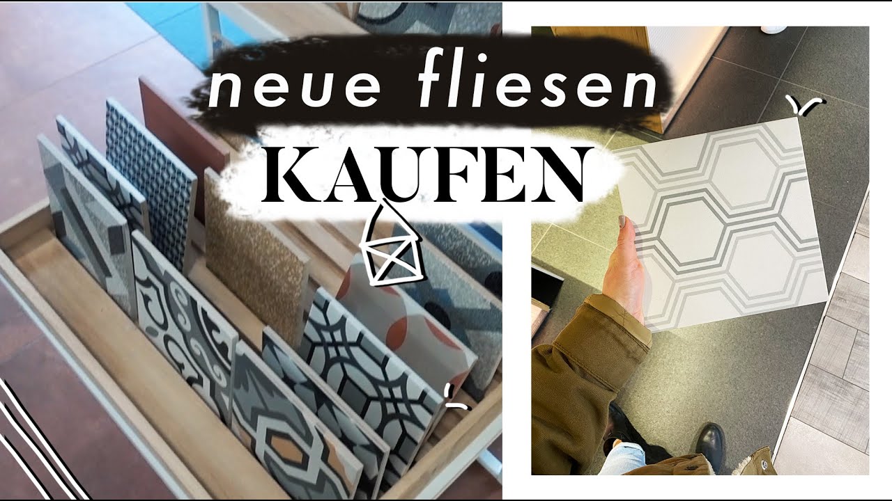Fliesen aussuchen f&uuml;rs Haus - Aufr&auml;umen + Ausmisten | MANDA Vlog
