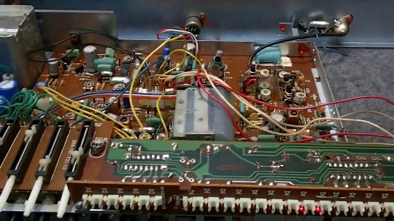 Tuner UNITRA przestrojenie konserwacja T9015 .odc2