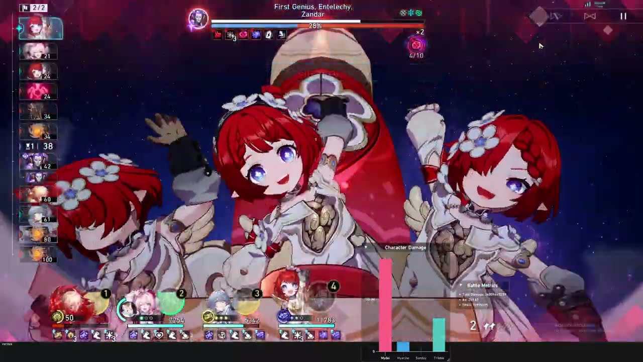 Mydei 48cost vs lygus Lv120 (New gamemode )