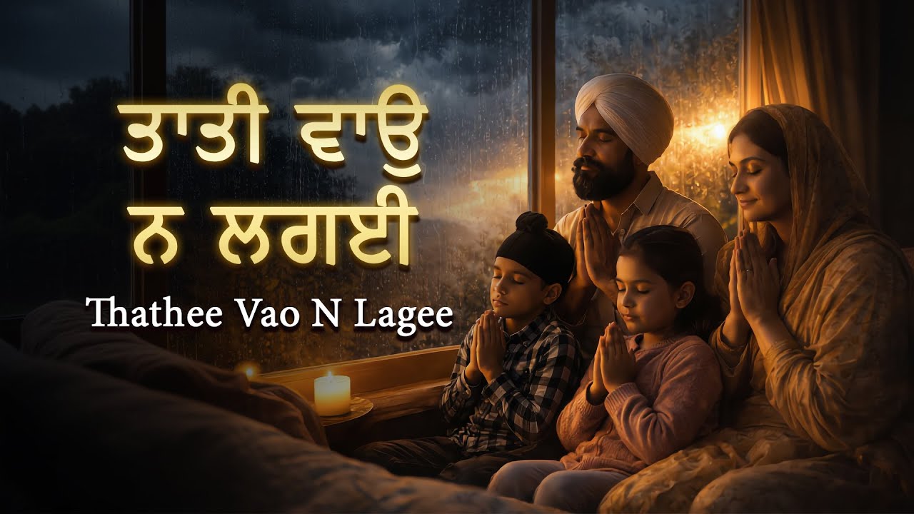 Taati Vaao Na Laggi | Shabad of Divine Protection | Stress & Fear Relief Gurbani