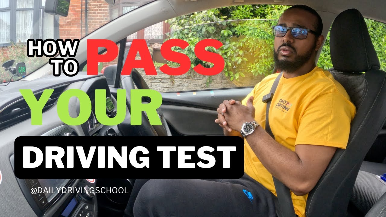 How to pass your driving test | Full talk through of what to do using real test route.2024