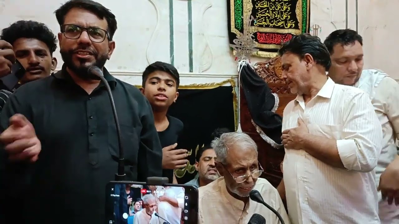 5 muharram Janab Zaheer Hasan Sahab Bada Imam Bargah Budhana #2025