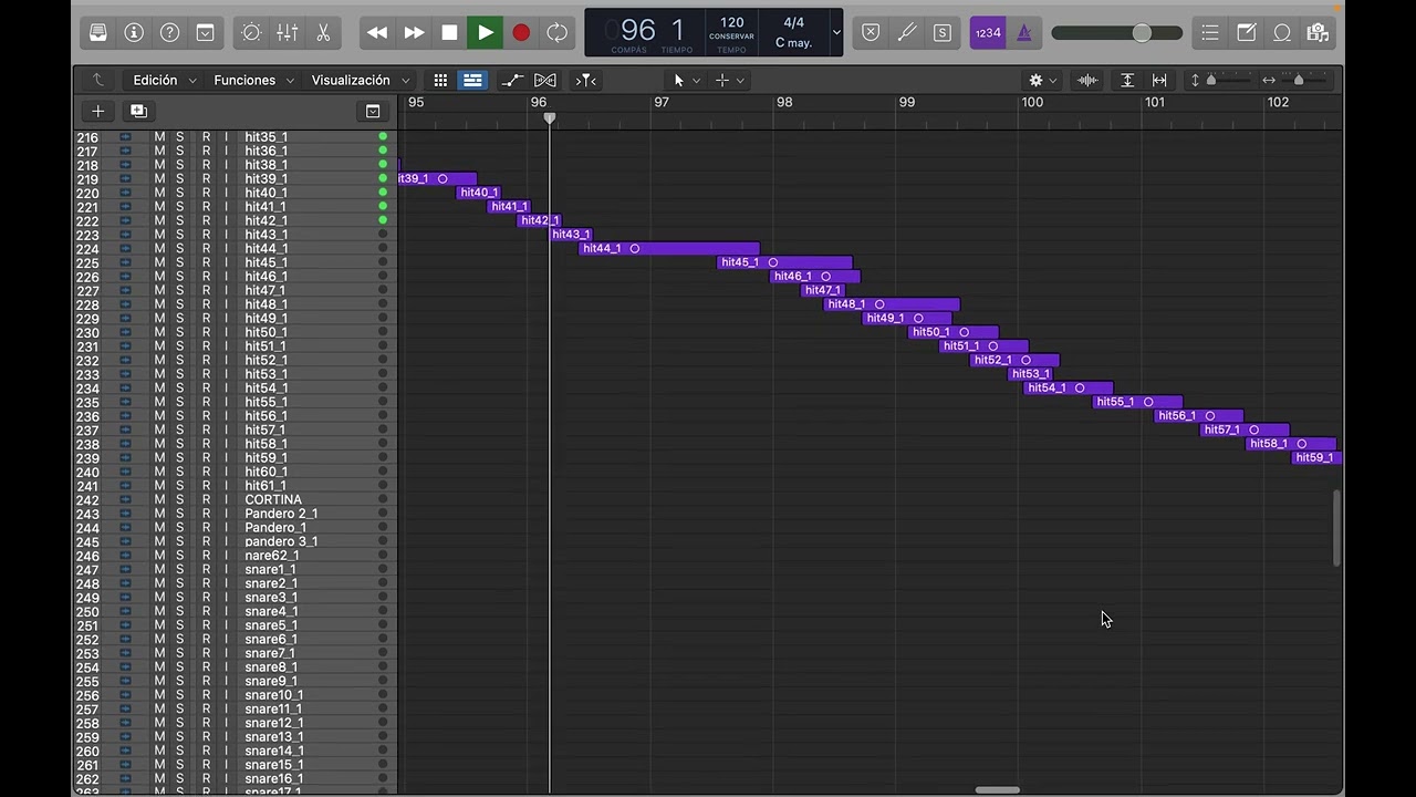 Más de 380 samples de percusiones 😊🤯