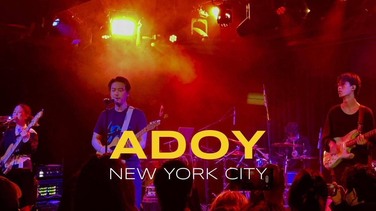ADOY - Live from New York City🗽🏙️ 아도이 뉴욕 공연 from Le Poisson Rogue, LPR 🍎 🚕 ✨ [4K]