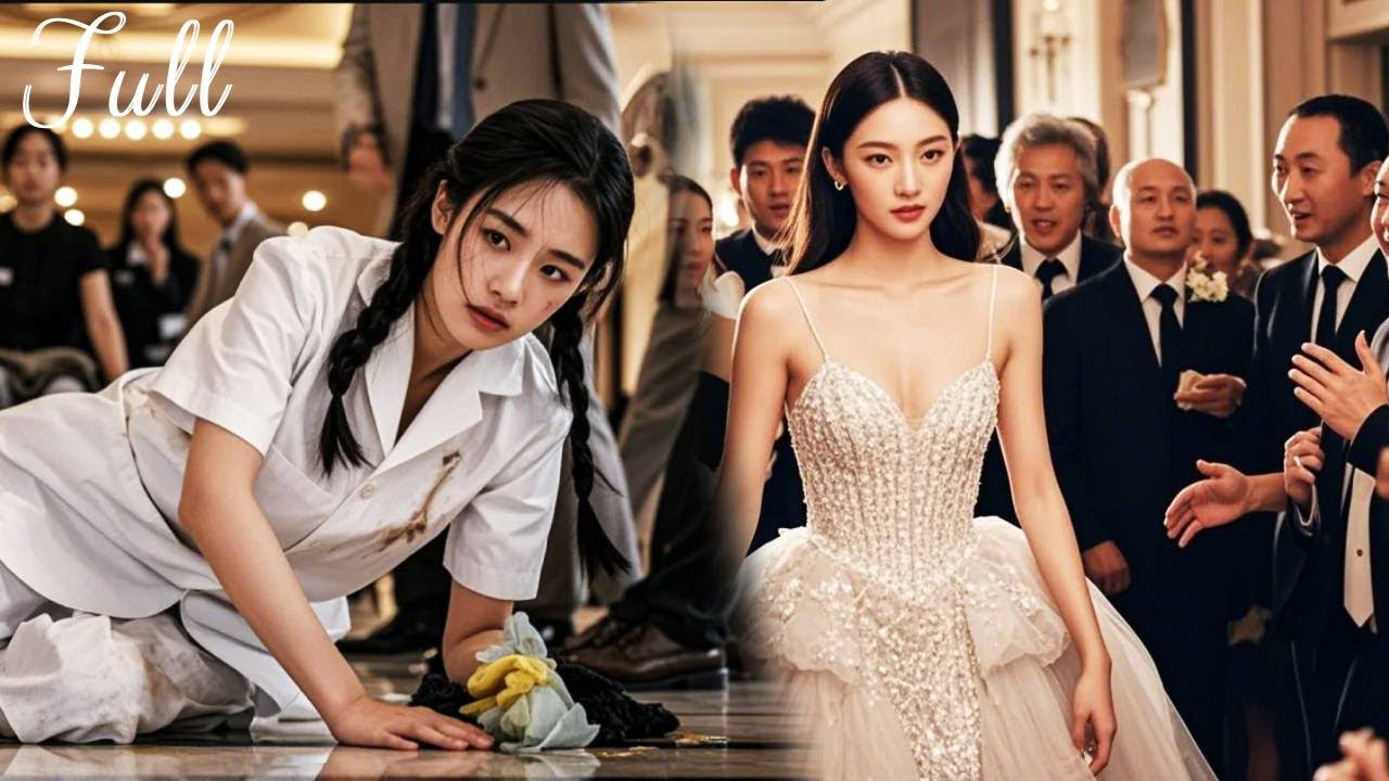 💕Rural cleaning girl is bullied at a banquet, But Her True Identity Let Them Regret Forever!