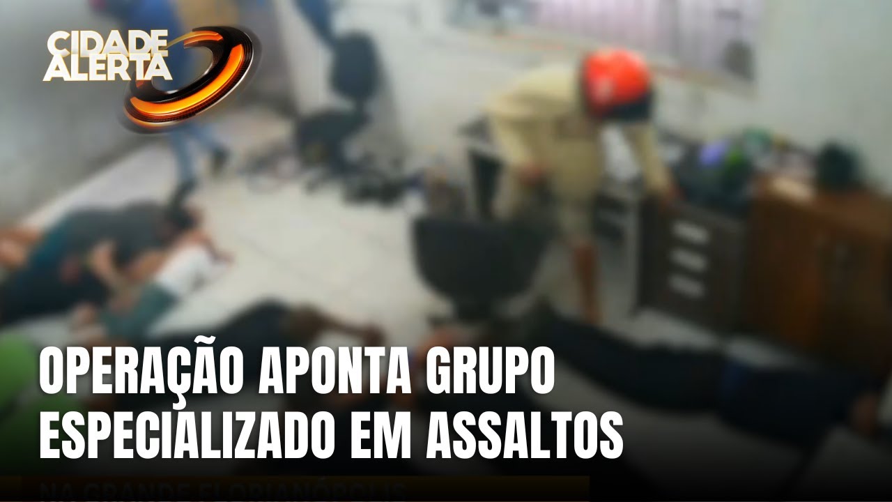 Polícia identifica quadrilha especializada em assaltos em Palhoça