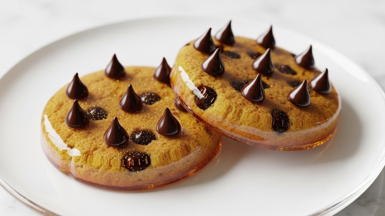 Delicious Chocolate Chip Cookies Are Actually Made of Glass 🍪✨