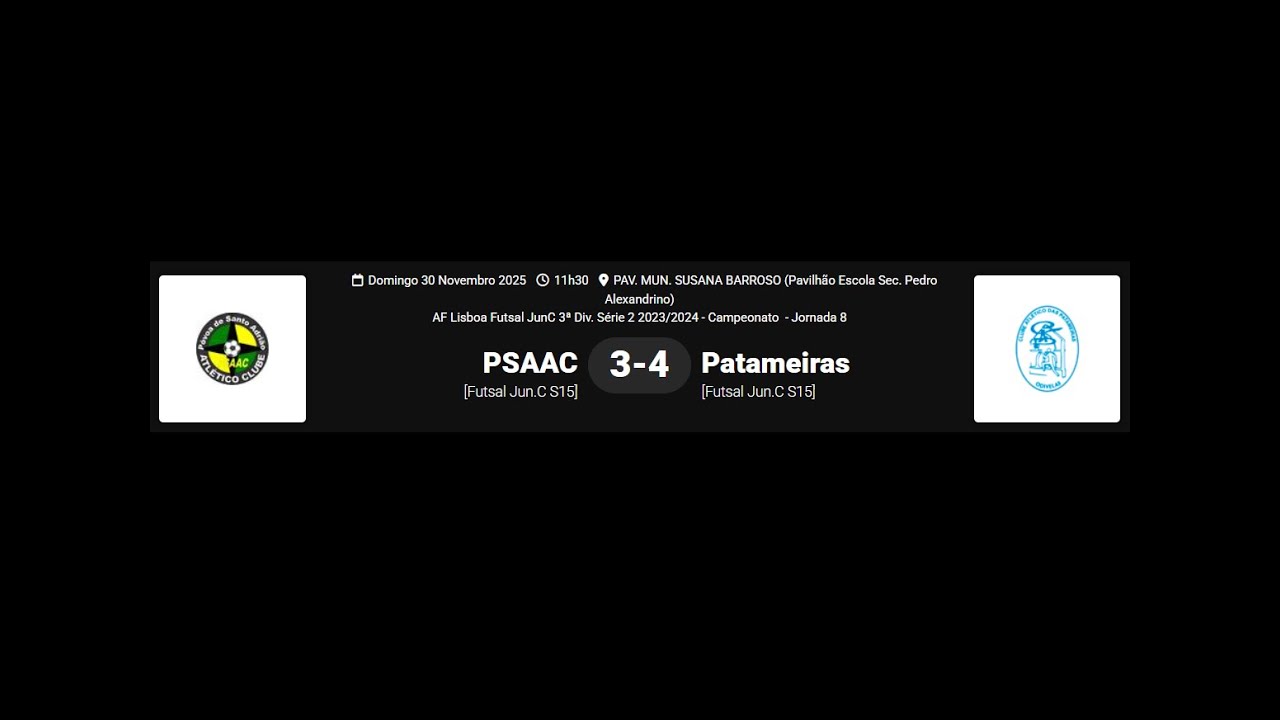 8&ordm; Jornada - PSAAC - 3  - CAP - 4