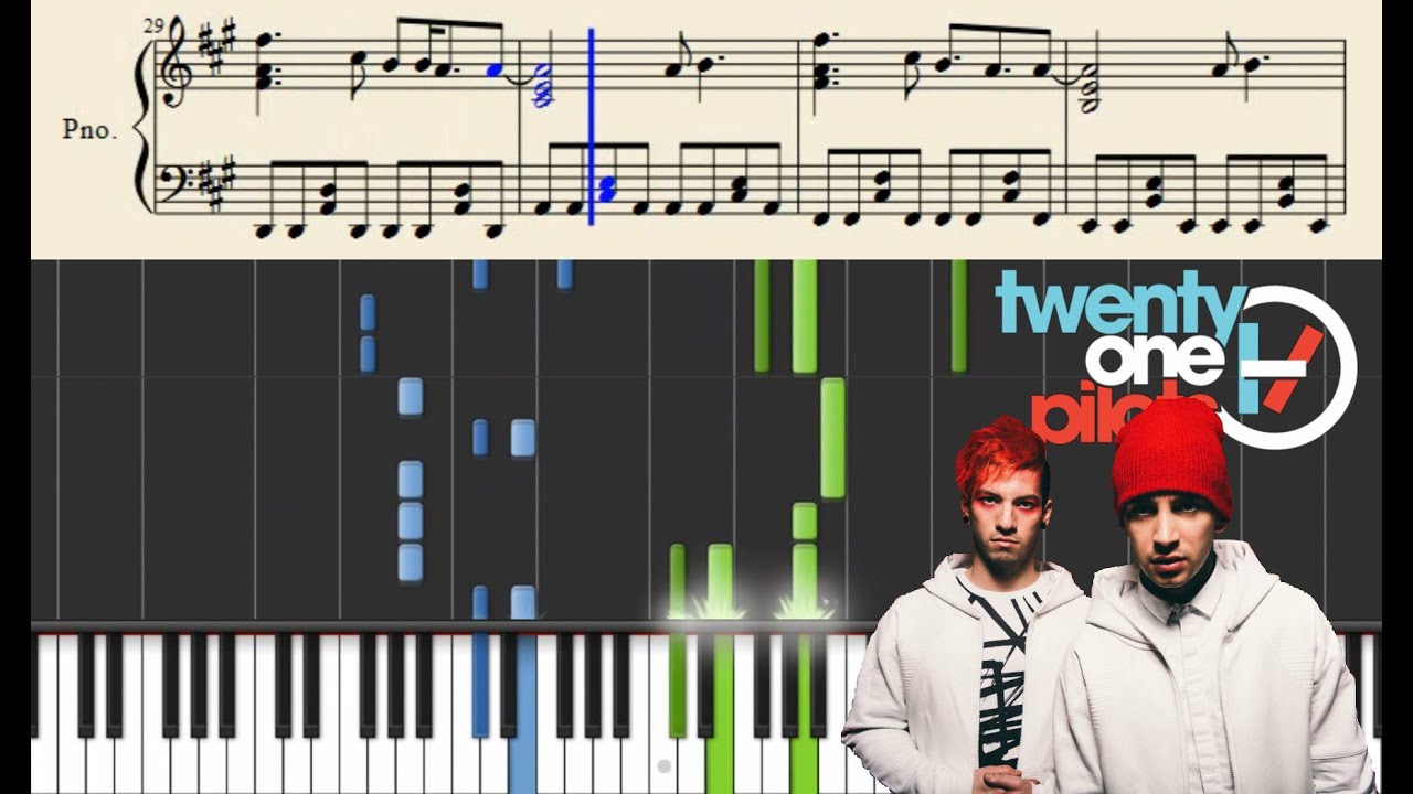 twenty one pilots: Not Today (Piano Tutorial) +Sheets