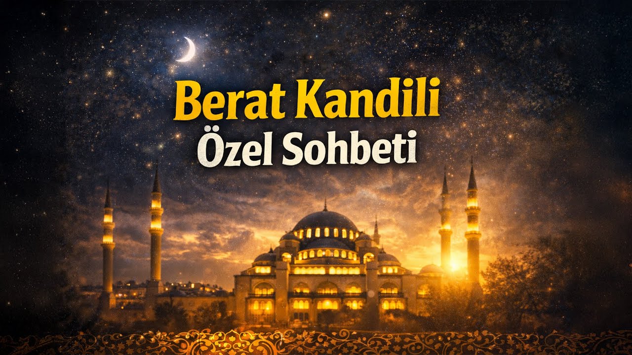 BERAT GECESİ Özel Sohbeti - Dr Ahmet Çolak