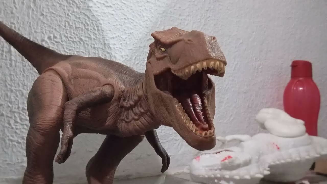 Battle royale de dinos! /Dinos/stop motion/Battle royale/